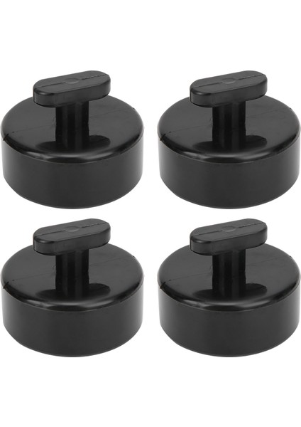 4 Adet Kriko Pad Kaldırma Pucks Ka Siyah Oto Aksesuar Fit Corvette C5 C6 (Yurt Dışından)