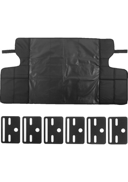 Arka Bagaj Bagaj Güvenlik Gölge Kapak Jeep Wrangler Jk Için Uyar (Yurt Dışından)
