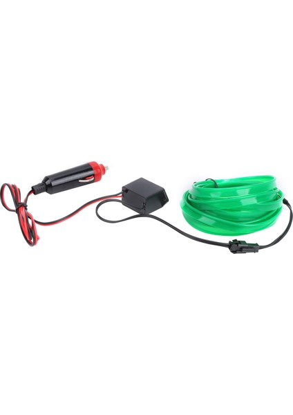 3 Metre Araba Iç Aydınlatma Otomatik LED Şerit Puro Çakmağı Sürüş Tel Tüp Neon Lightgreen (Yurt Dışından) fiyatları