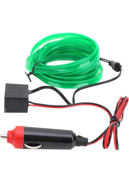 3 Metre Araba Iç Aydınlatma Otomatik LED Şerit Puro Çakmağı Sürüş Tel Tüp Neon Lightgreen (Yurt Dışından) modelleri