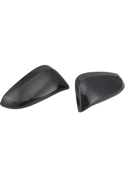 2 Adet Dikiz Aynası Kapağı Kapağı Karbon Fiber Stil Için Fit Hilux Revo Vigo / Fortuner / Highlander / Rav4 / Innova (Yurt Dışından) modelleri