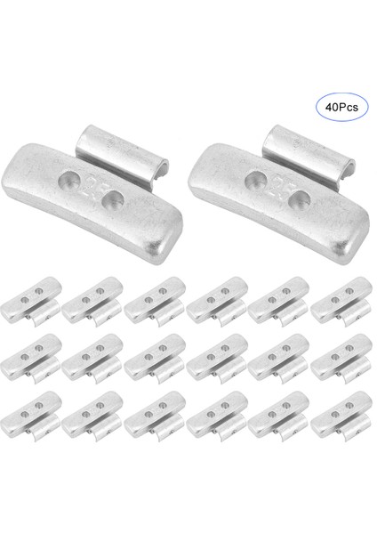 40 Adet 25G 0.88 Oz P Tarzı Çelik Jant Ağırlığı Alüminyum Alaşım Klip Sayaç Dengesi (Yurt Dışından) fiyatları