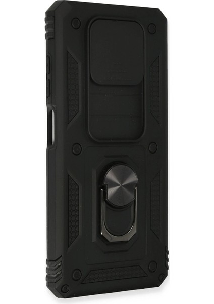 Xiaomi Pocophone X3 Kılıf Pars Lens Yüzüklü Silikon - Siyah Svlrs fiyatları