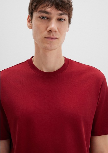 Kırmızı Basic Tişört 066249-89065