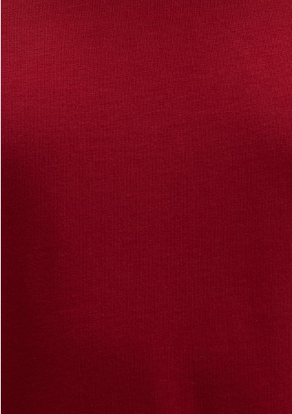 Kırmızı Basic Tişört 066249-89065