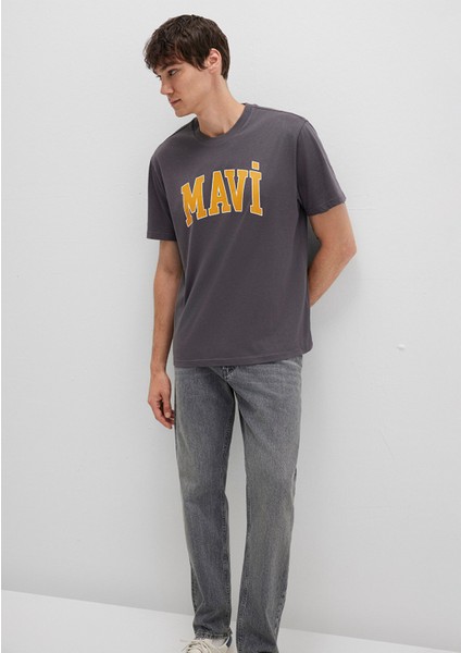 Mavi Logo Baskılı Antrasit T-Shirt 0611711-70088 modelleri