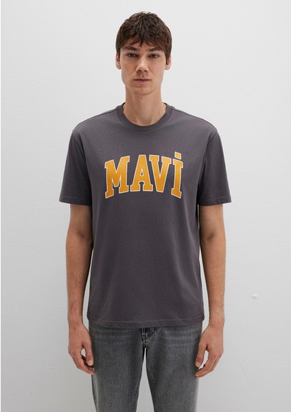 Mavi Logo Baskılı Antrasit T-Shirt 0611711-70088 fırsatları