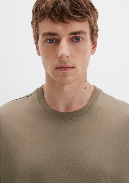 Haki Basic Tişört 066249-71816