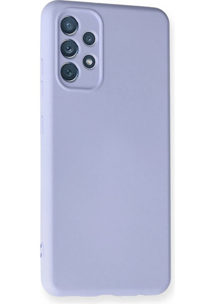 Samsung Galaxy A32 Kılıf Nano Içi Kadife Silikon - Lila Svlrs fiyatları