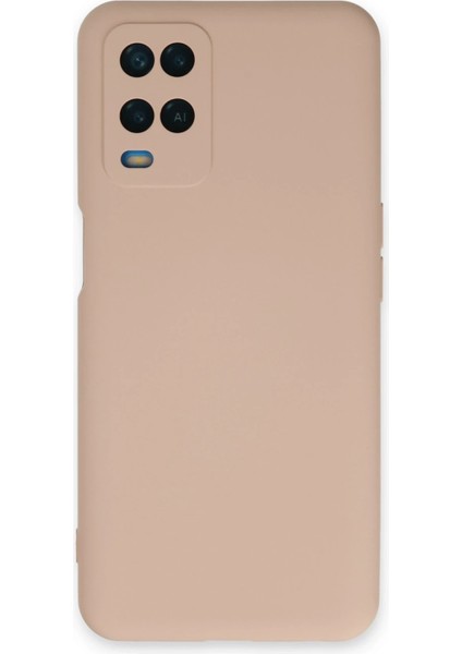 A54 4g Kılıf Nano Içi Kadife Silikon - Pudra Svlrs