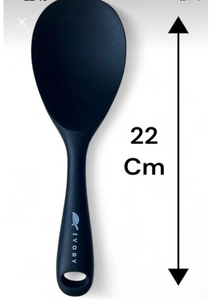 Gri Silikon Pilav Kaşığı 22 Cm, Dayanıklı ve Şık Mutfak Gereci fiyatları