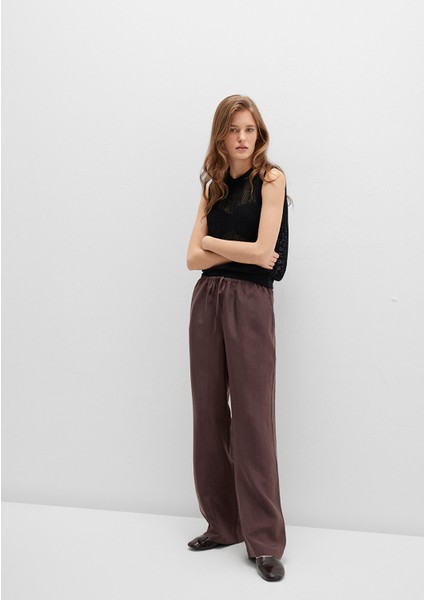 Kahverengi Liyosel Pantolon 1011023-70259 modelleri
