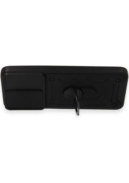 Xiaomi Redmi Note 12S Kılıf Pars Lens Yüzüklü Silikon - Siyah Svlrs modelleri