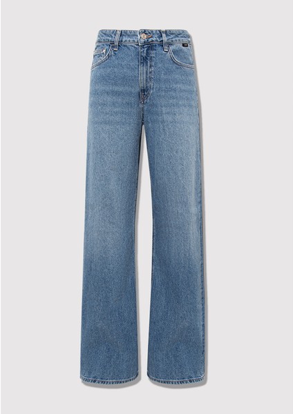 Malibu Real Blue Puslu Jean Pantolon Jean Pantolon 1010152-90514