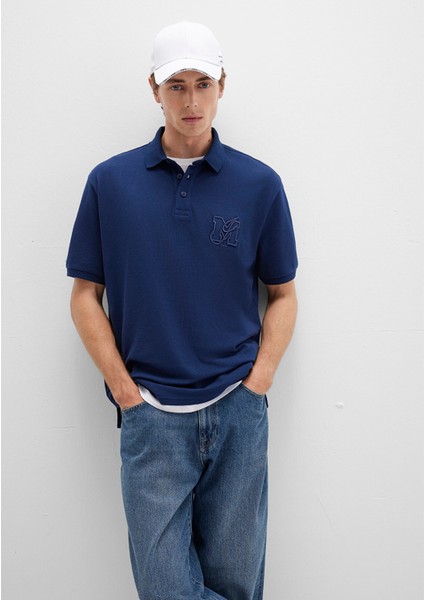 Lacivert Polo Tişört 0613009-89353