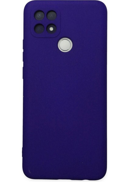 A15 Kılıf Nano Içi Kadife Silikon - Mor Svlrs