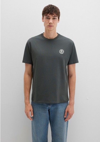 Mavi Logo Baskılı Yeşil Tişört 0613014-71598 fırsatları