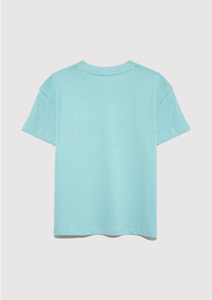 Mavi Logo Baskılı Yeşil Tişört 7610386-71748 fiyatları