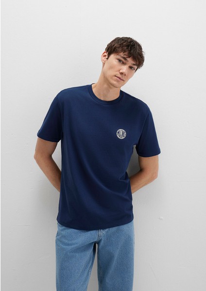 Mavi Logo Baskılı Lacivert Tişört 0613014-70497 modelleri
