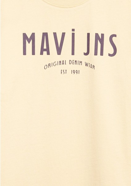 Mavi Jns Baskılı Sarı Tişört 6610396-70024 modelleri