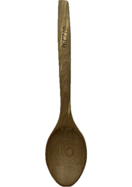 Kahverengi Ahşap Kepçe 32CM, Doğal ve Şık Mutfak Gereci