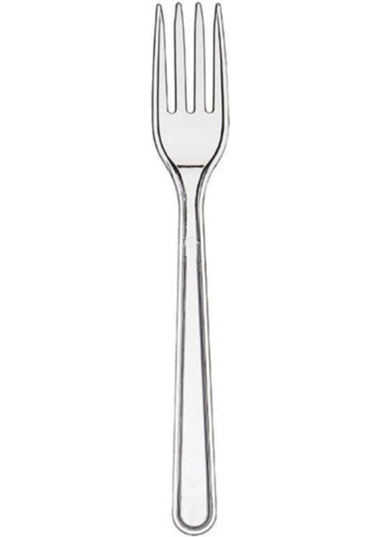 Renkli Büyük 100'LÜ Plastik Çatal Seti, Şık ve Dayanıklı, Çok Renkli, Kullanışlı ve Ekonomik