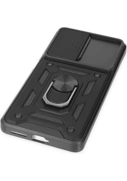 Xiaomi Mi 11T Pro Kılıf Pars Lens Yüzüklü Silikon - Siyah Svlrs indirimleri