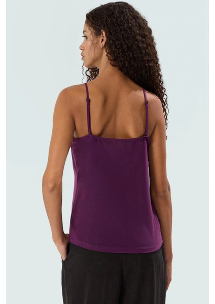 Kadın V Yaka Dantelli Askılı Örme Bluz Yazlık Şık Iş Elbisesi Seçkin Malzeme Modern Stil modelleri