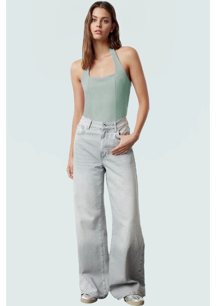 Crop Halter Boyundan Bağlamalı Örme Bluz Yazlık Rahat Tasarım Mükemmel Uyum Şık Görünüm fiyatları