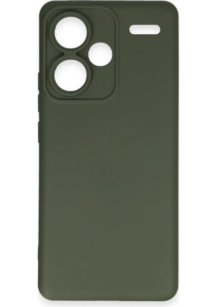 Xiaomi Redmi Note 13 Pro Plus Kılıf Nano Içi Kadife Silikon - Koyu Yeşil Svlrs fiyatları