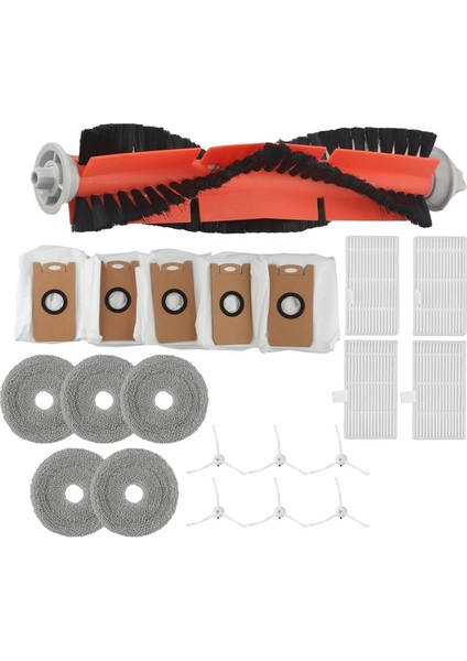 Ultenic Mc1 Robot Süpürge Ana Yan Fırça Hepa Filtre Silindiri Paspas Pedleri Toz Torbaları Aksesuarları (Yurt Dışından) fiyatları