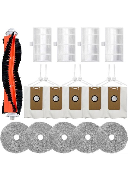 Ultenic Mc1 Robot Süpürge Ana Yan Fırça Hepa Filtre Silindiri Paspas Pedleri Toz Torbaları Aksesuarları (Yurt Dışından) fırsatları