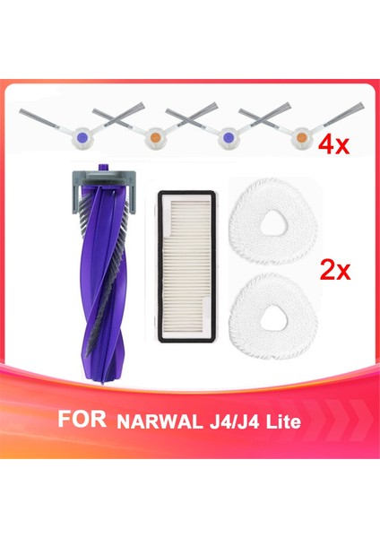Narwal J4/j4 Lite Yedek Sarf Malzemeleri Süpürge Sarf Malzemeleri (Yurt Dışından)