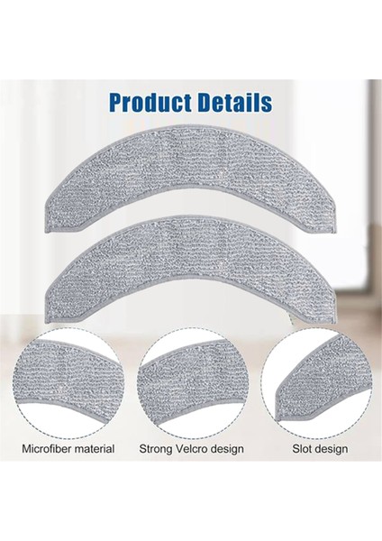 Irobot Roomba Combo 10 Max Elektrikli Süpürge Parçaları Değişimi Için Paspas Bezi Verimli Ev Temizlik Aksesuarları 6 Adet (Yurt Dışından) modelleri