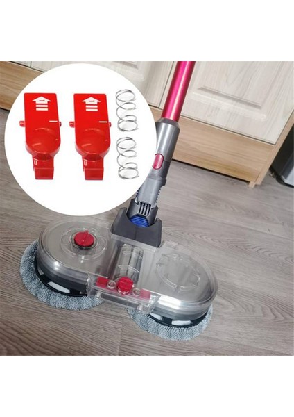 Dyson V12 Slim Elektrikli Süpürge Parçaları Yedek Su Tankı Düğmesi Klips Mandal Sekmesi Düğmesi Yaylı 3 Adet (Yurt Dışından) modelleri