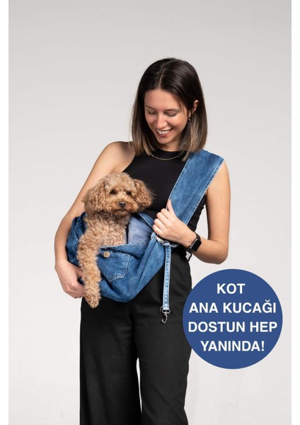 Köpek Ana Kucağı, Köpek Taşıma Çantası Kot