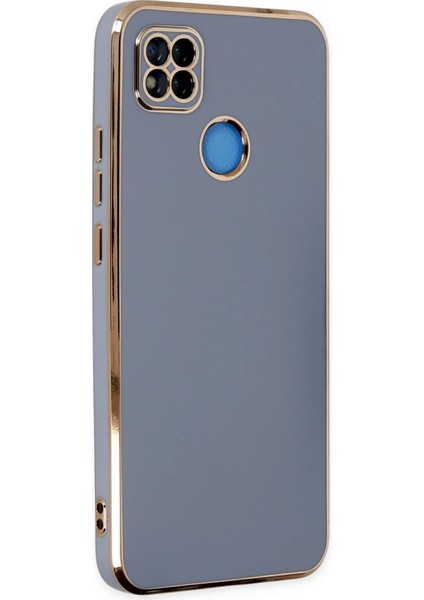 Xiaomi Redmi 9c Kılıf Volet Silikon - Mavi Svlrs