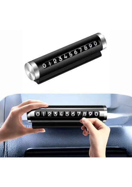 Metal Numara Çevirmeli Araç Içi Telefon Numaratör-Park Numarası Araba Numaratör modelleri