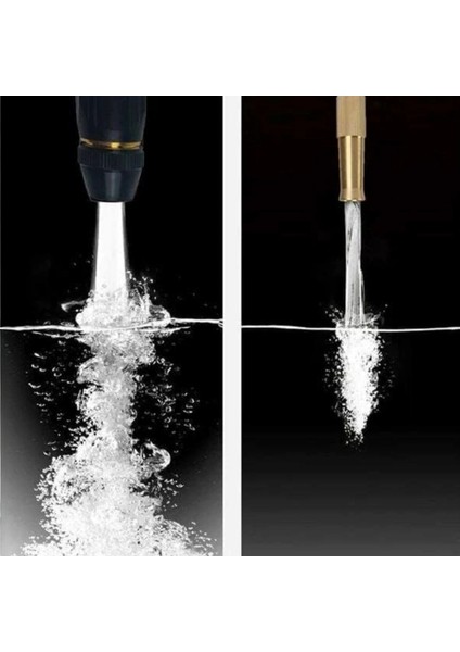 Yüksek Basınçlı Ayarlanabilir Bahçe Sulama Püskürtme Tabancası Hızlı Araba Yıkama Hortum Başlığı indirimleri