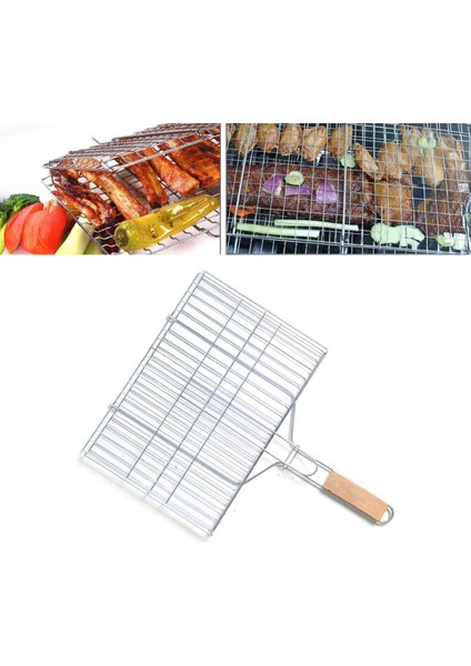40X30 cm Paslanmaz Tel Izgara Et Izgarası Mangal Teli Ortaboy modelleri