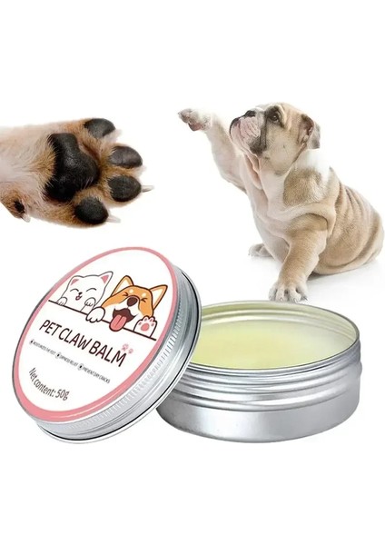 Kediler Için Pençe Balsamı 50G Kedi Köpek Pençe Koruyucu Krem Pet Burun Koruyucu Nemlendirici Pet Çatlak Ayakları Kediler Için Tamir Aksesuarları (Yurt Dışından)