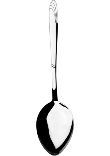 Bej Paslanmaz Çelik Servis Kaşığı, Şık ve Dayanıklı Mutfak Gereci