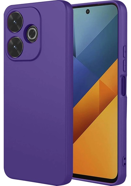 Xiaomi Redmi 13 4g Kılıf Nano Içi Kadife Silikon - Mor Svlrs fiyatları