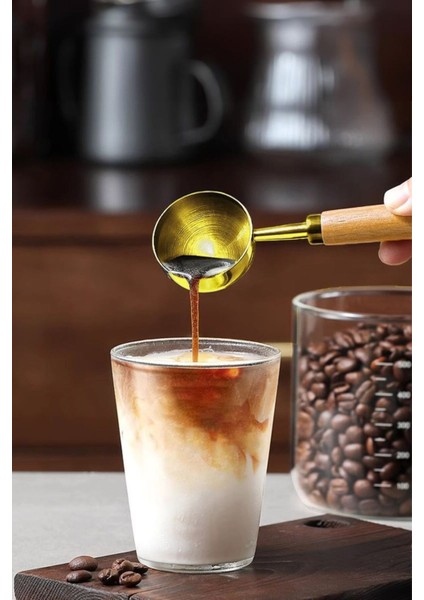 Paslanmaz Çelik Kahve Ölçü Kaşığı, 2 Yemek Kaşığı, 30 Ml, Şık Tasarım indirimleri