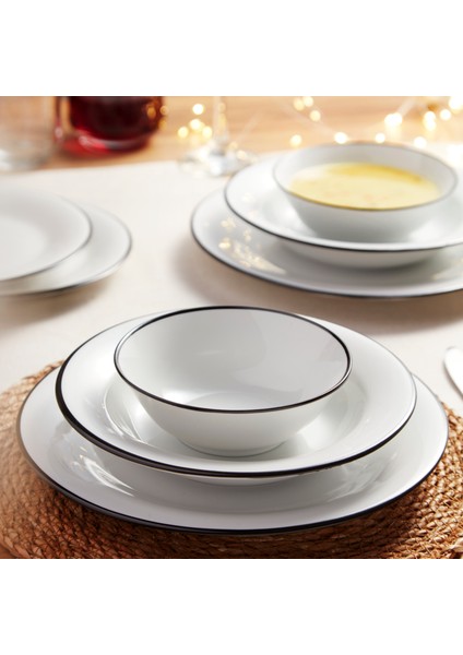 Black Line 18 Parça Yemek Takımı 9-01090035 fırsatları
