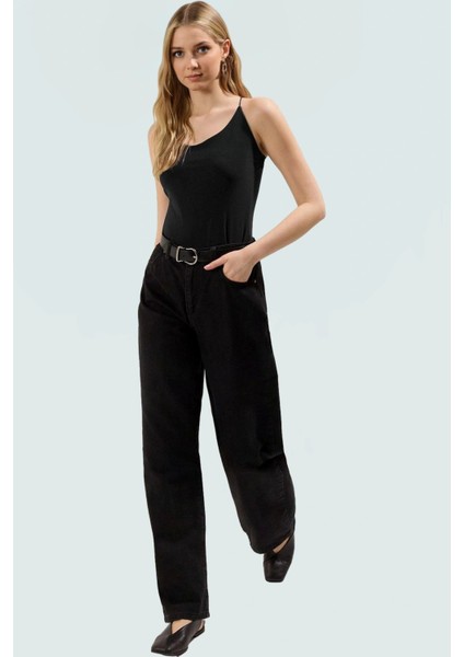 Fitted Vücuda Oturan Kolsuz Bluz Esnek Örme Havuz Yaka Günlük Modern Stil Rahat Kullanım fiyatları