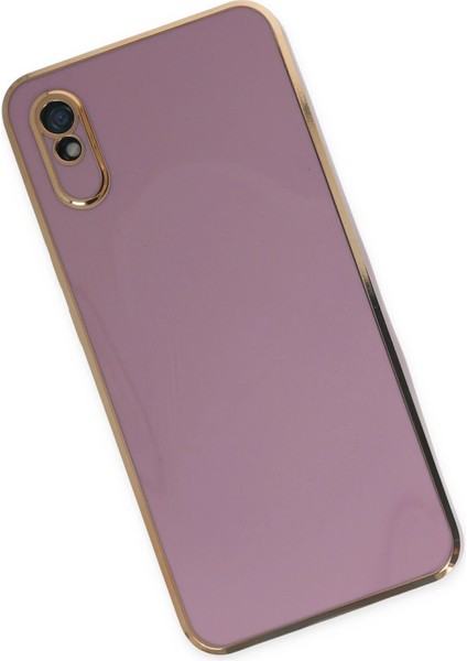 Xiaomi Redmi 9A Kılıf Volet Silikon - Mor Svlrs fiyatları