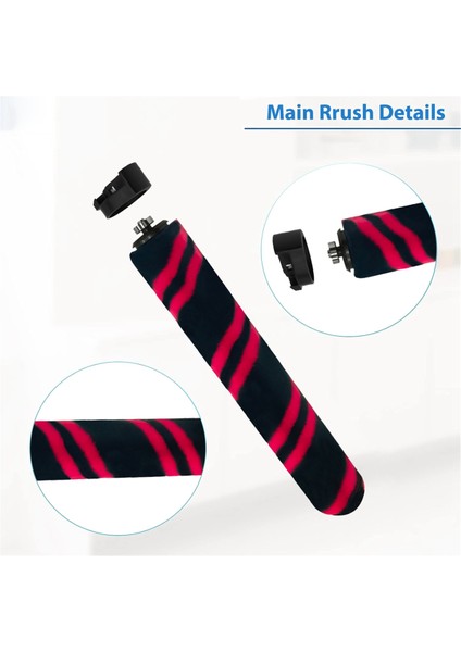 Rulo Fırça Hepa Filtre Köpük Keçe Filtre Shark IZ400EU/IZ400EUT/IZ420EU/IZ420EUT Kablosuz Çubuk Süpürge Aksesuarları (Yurt Dışından) modelleri
