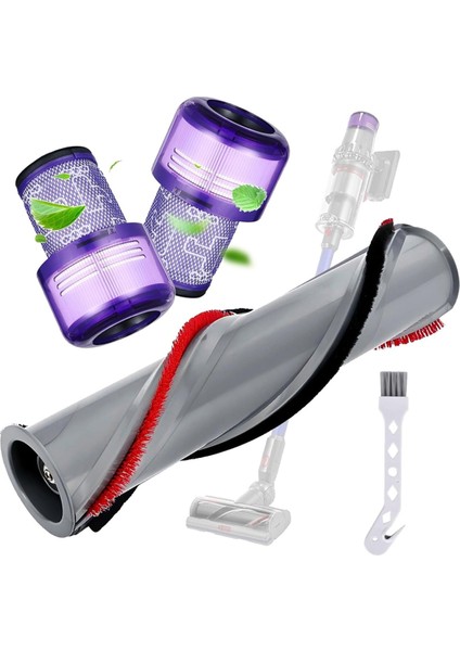 Dyson V11 Filtresi Için Yedek Parçalar, Dyson V11 Serisi Elektrikli Süpürge Için Fırça, Yedek Fırça Aksesuarları (Yurt Dışından)