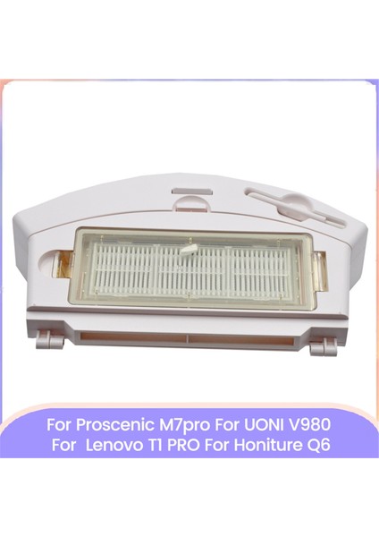 Proscenic M7PRO/ Uonı V980/ Lenovo T1 Pro/honiture Q6 Elektrikli Süpürge Aksesuarları Beyaz Için Hepa Filtreli Toz Kutusu (Yurt Dışından)